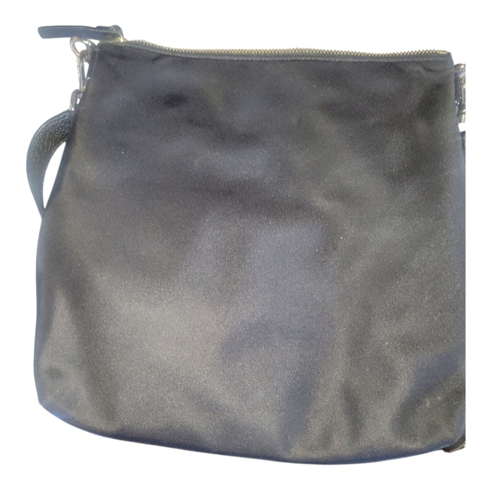 Kate Spade NY Black Dawn Nylon Flat Crossbody Purse Bag - Picture 5 of 9